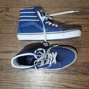 Vans Blue High Tops